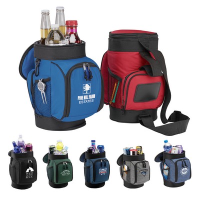 Cooler Caddy Jr. - 6 Can Golf Bag Insulated Cooler (7 Colors)